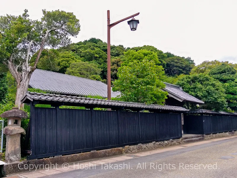 常盤家前の旧東海道